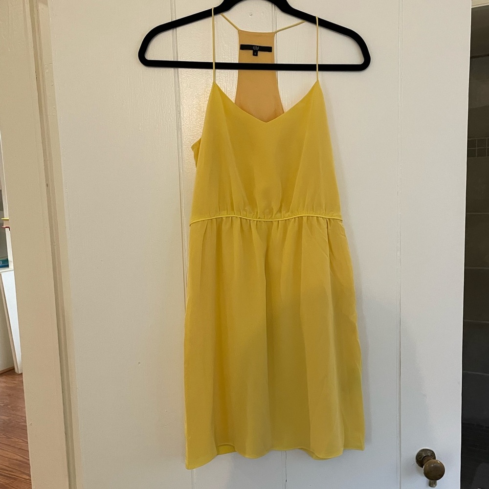 Silk Yellow Dress